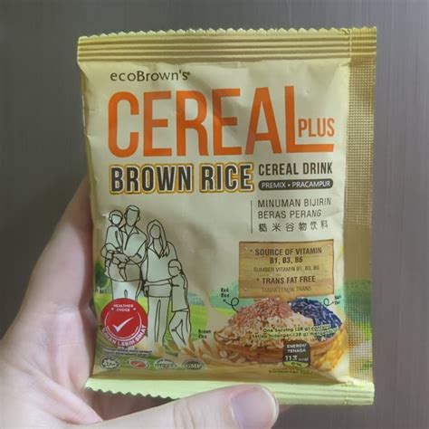 Eco Browns Cereal Plus Brown Rice Review Abillion