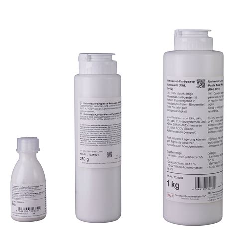 Universal Epoxy Colour Paste Pure white (RAL 9010) | R&G ...