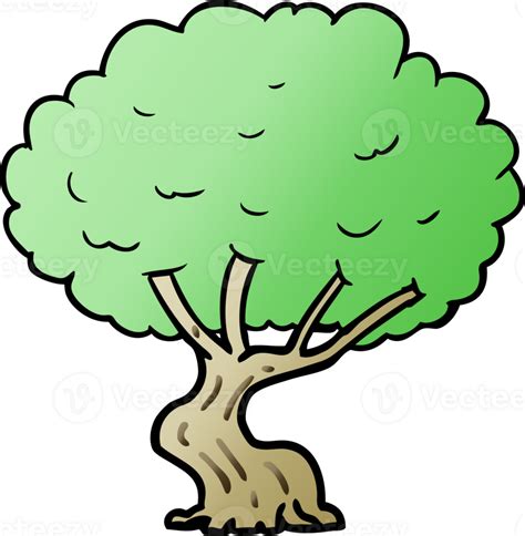 Cartoon Tree Drawing 47001185 Png