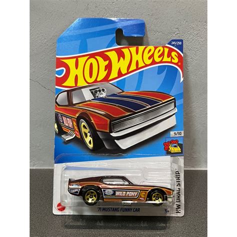 寶藏車 Hot Wheels 風火輪 71 Mustang Funny Car 普寶 普通寶藏車 福特 野馬 TH 蝦皮購物