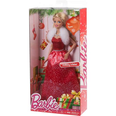 Barbie Holiday Wishes 2014 Blonde CCP45 BarbiePedia