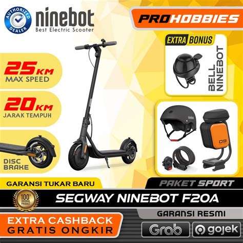 Jual Segway Ninebot F20a New Skuter Listrik Lipat F20 A Electric