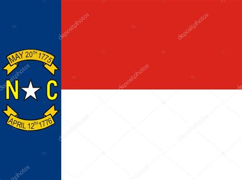 North Carolina Flag — Stock Photo © tony4urban #1918646