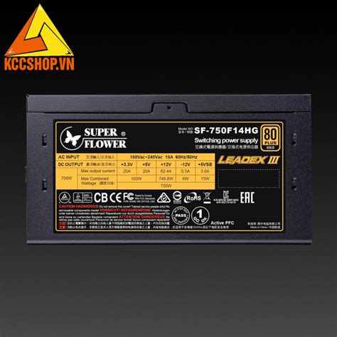 Nguồn máy tính Super Flower Leadex III Gold 750W ( SF-750F14HG )