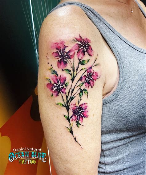 Best Watercolor Tattoo Artist Minneosta | Oceanbluetattoo.com - Andrew ...