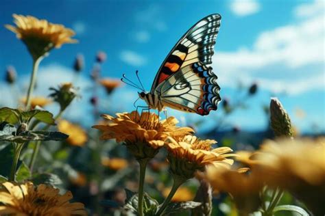 Sunflower Butterfly Stock Photos, Images and Backgrounds for Free Download