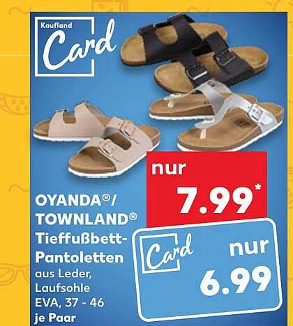 Oyanda Townland Tieffu Bett Pantoletten Angebot Bei Kaufland