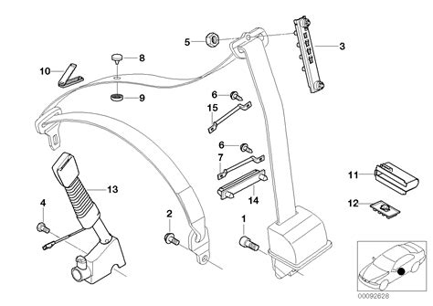 Część Uchwyt (72110010242)do samochodu BMW X5 E53 X5 3.0d SAV ECE