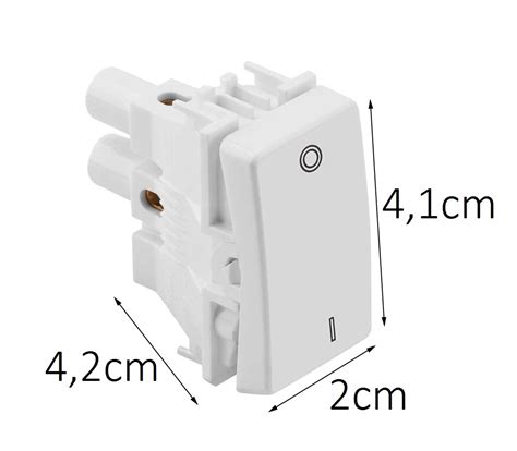 Kit 11 Interruptor Redondo Paralelo Bolinha Branco De Embutir Moveis C