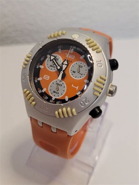 Swatch Scuba Mm Irony Chrono Aluminium Diver Kaufen Auf Ricardo