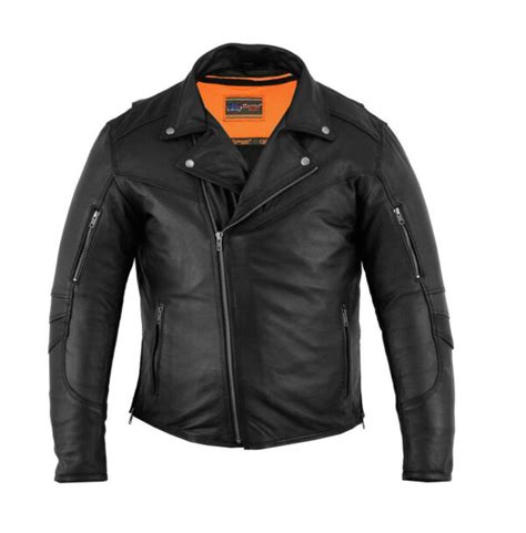 Daniel Smart DS Soft Drum Dyed Naked Leather MC Jacket