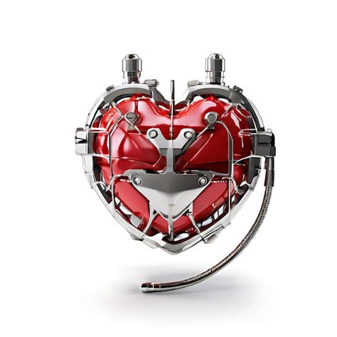 photo  ventricular assist device vad isolated  white glossy