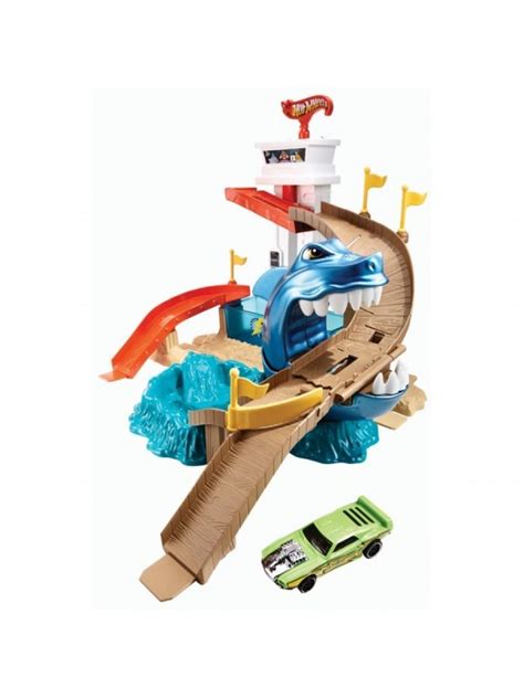 Hot Wheels Трек Атака акулы Хот Вилс BGK