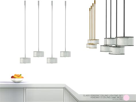 The Sims Resource Pendant E Ceiling Lamp Mesh