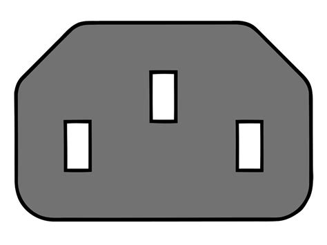 SCHUKO to 2-way IEC 60320 C13 Female Power Cable