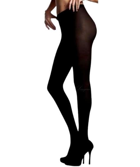 Meia Calça Preta Fio 40 Suave E Confortável Imagination Sex Shop