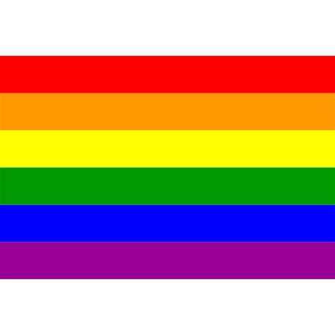 Gay Pride Flag In Vector Format Free Svg