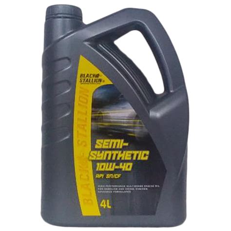 Black Stallion Semi Synthetic 10W40 – SYNTOMAX