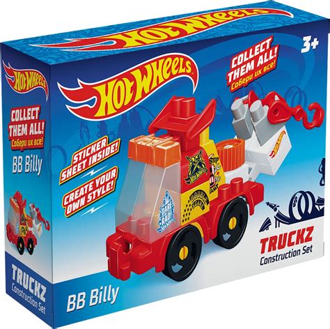Машинка конструктор Mattel Hot Wheels cерия Truckz BB Billy 3 720 купить с доставкой по