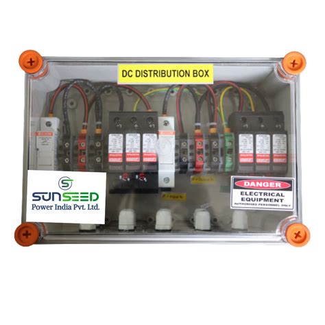 SOLAR DCDB Box 2 IN 2 OUT 2 SPD 1000 VDC FOR 8 12 KW At 3150 Solar