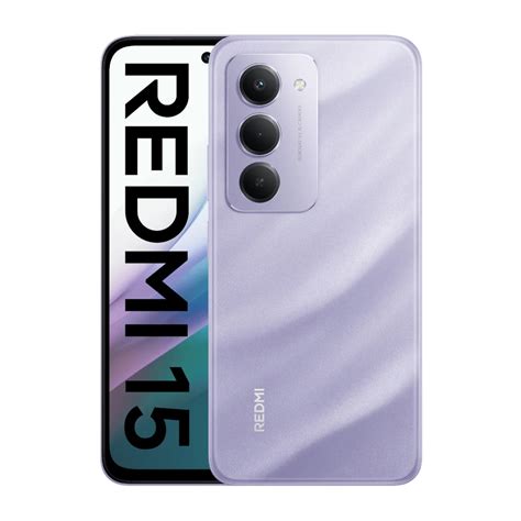 Xiaomi 128gb 6gb Ram - Xiaomi Redmi 15 LTE Dual-SIM 128GB 6GB RAM (Lila)