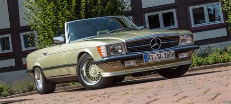 Balsam für die Seele: 1981er Mercedes Benz 280 SL (W107) wunderschön ...