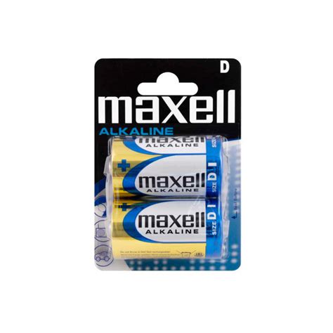 Maxell Pilas Alcalinas Pack 2 Ud M008 15v Lr20 B2mxl Deskidea
