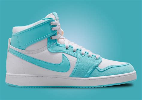 Official Look At The Air Jordan Ajko High Bleached Aqua Sneaker News