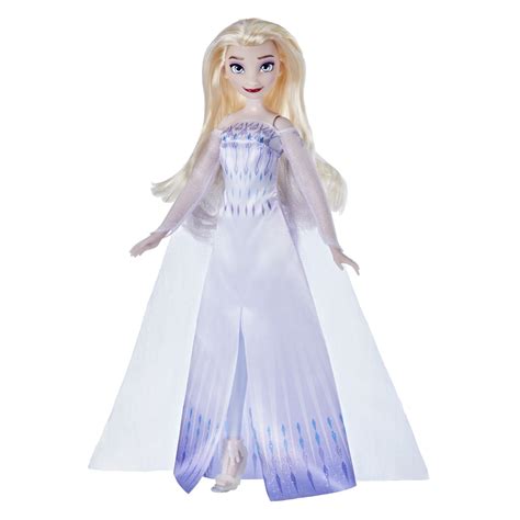 Disneys Frozen 2 Snow Queen Elsa Fashion Doll Dress Shoes Long