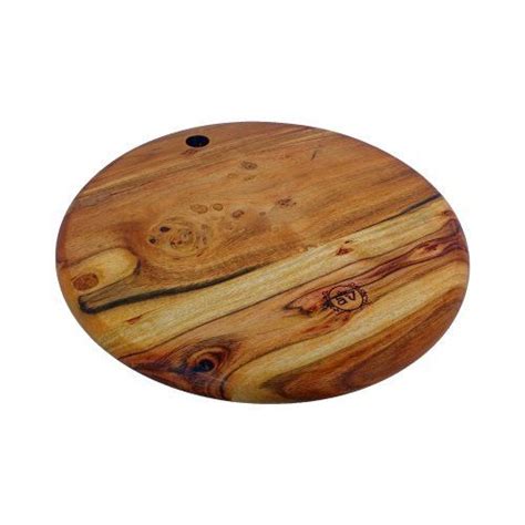 Various Colors Are Available Round Wood Chopping Board At Best Price In