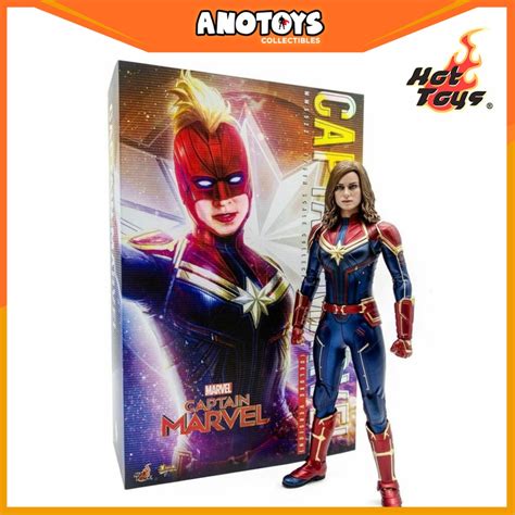 Hot Toys Captain Marvel Deluxe Version Collectible Figure Th Mms Shopee Philippines