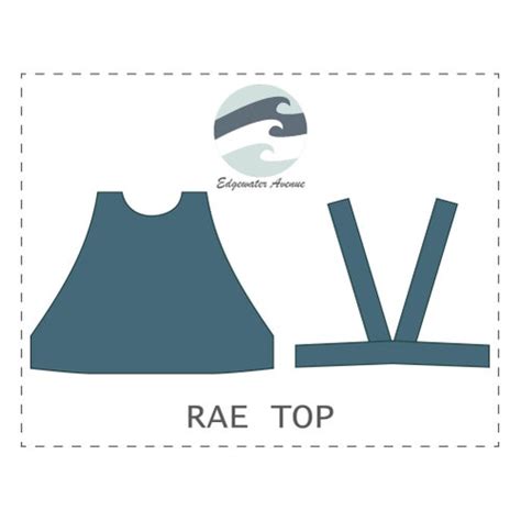 Diy Ring Wrap Bikini Top In Pdf Sewing Pattern Grady Etsy