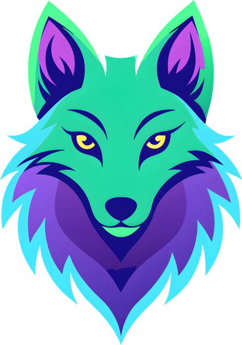 Sleek Wolf Profile Logo Illustration 50170920 Png