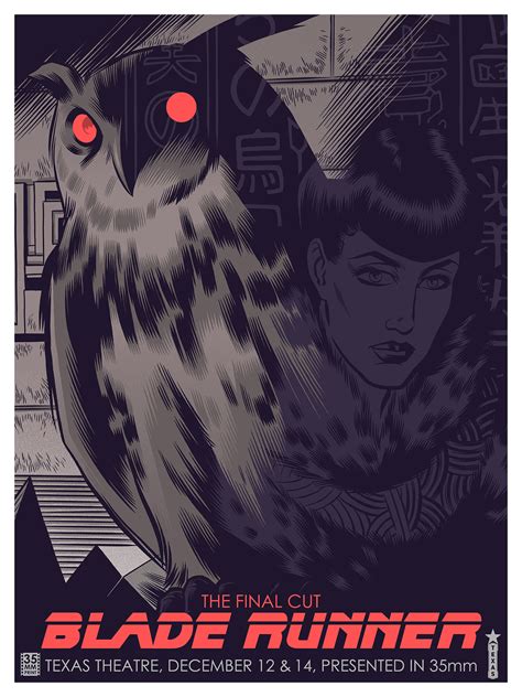 Blade Runner Screenprint ROBERT WILSON IV