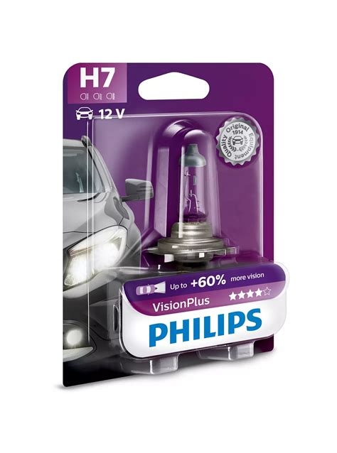 VisionPlus gépjárműfényszóró-izzó 12972VPB1 | Philips