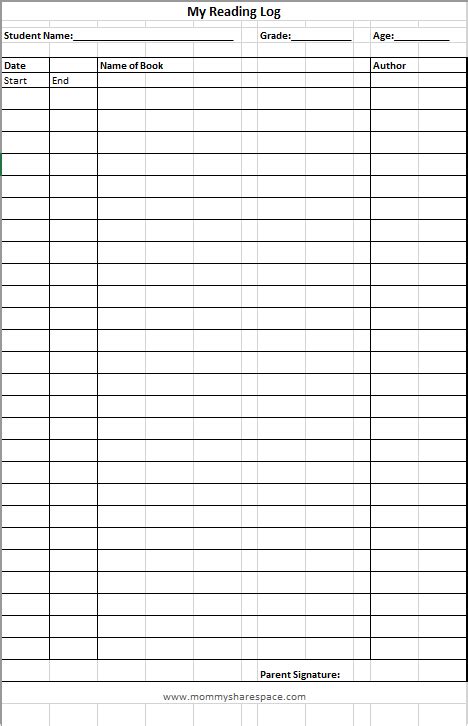 Free Printable Forms For Homeschool Record Keeping Mommy Share Space