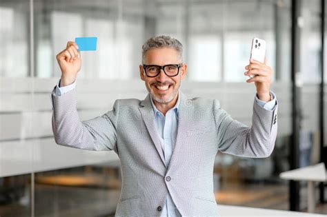 Mature Gray Haired S Businessman In Formal Wear Stock Image Image