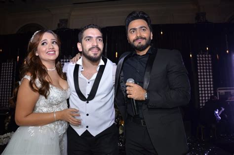 The Bride And Groom With Tamer Hosny Enigma Magazine