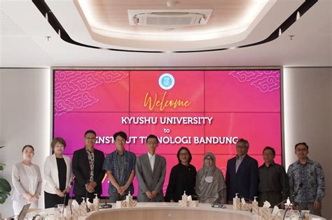 Itb Terima Kunjungan Kyushu University Bahas Kolaborasi Riset Dan