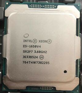 Intel Xeon E5-1650 V4 OEM SR2P7 3.6GHz 6 Six Core LGA 2011-3 CPU ...