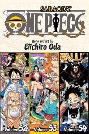 One Piece Vol 52 Eiichiro Oda - One Piece Vol. 52-53-54 by Eiichiro Oda | Sabaody (Omnibus Edition Vol ...