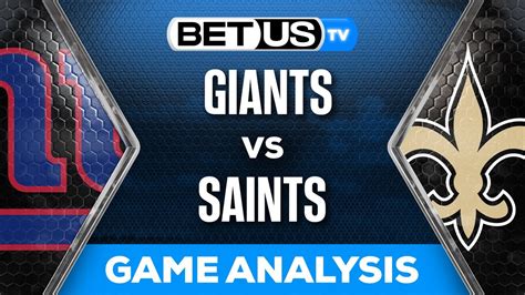 Giants Vs Saints Predictions Nfl Week 15 Game Analysis And Picks Youtube