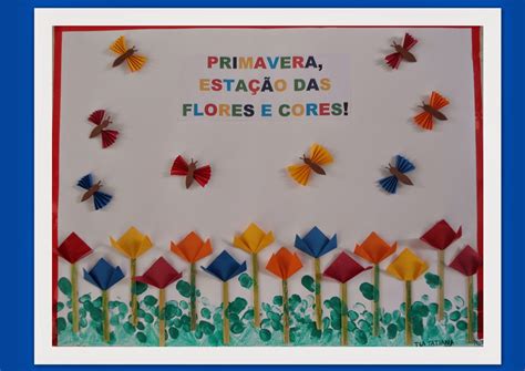 Cartaz Primavera Educação Infantil - Cartaz Primavera Educação Infantil - RETOEDU