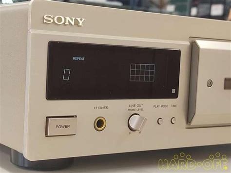 Sony Cdp Xa Es Compact Disk Cd Player Deck Silver W Remote Good