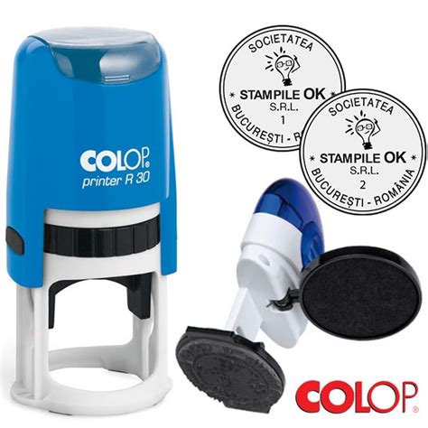 Stampile Oferta Duo Deal Colop R30 Diametru 30 Mm • Stampile Ok