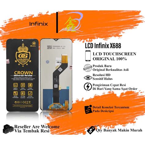 Jual Lcd Touchscreen Infinix X X B X C Hot Play Hot Play Fullset Shopee