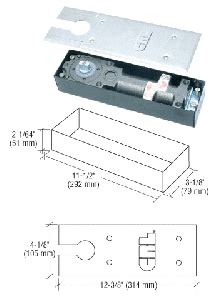 Crl Adjustable Power Degree Hold Open At Degree Narrow Width