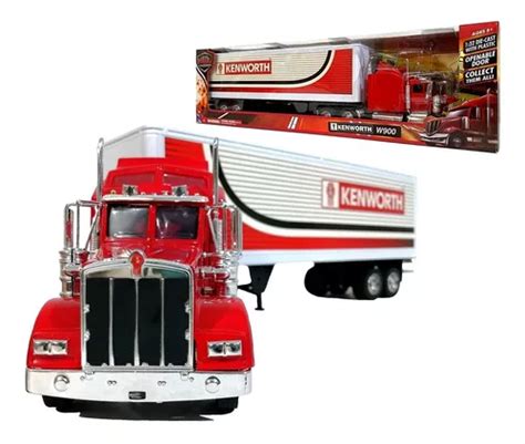 Trailer Kenworth W Escala New Ray Caja Seca Remolque Env O Gratis