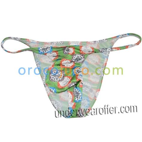 Men Cheeky Boxers Briefs Underwear Big Pouch String Micro Bikini Thong Pants Mu