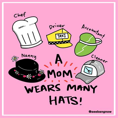 A mom wears many hats : r/comics